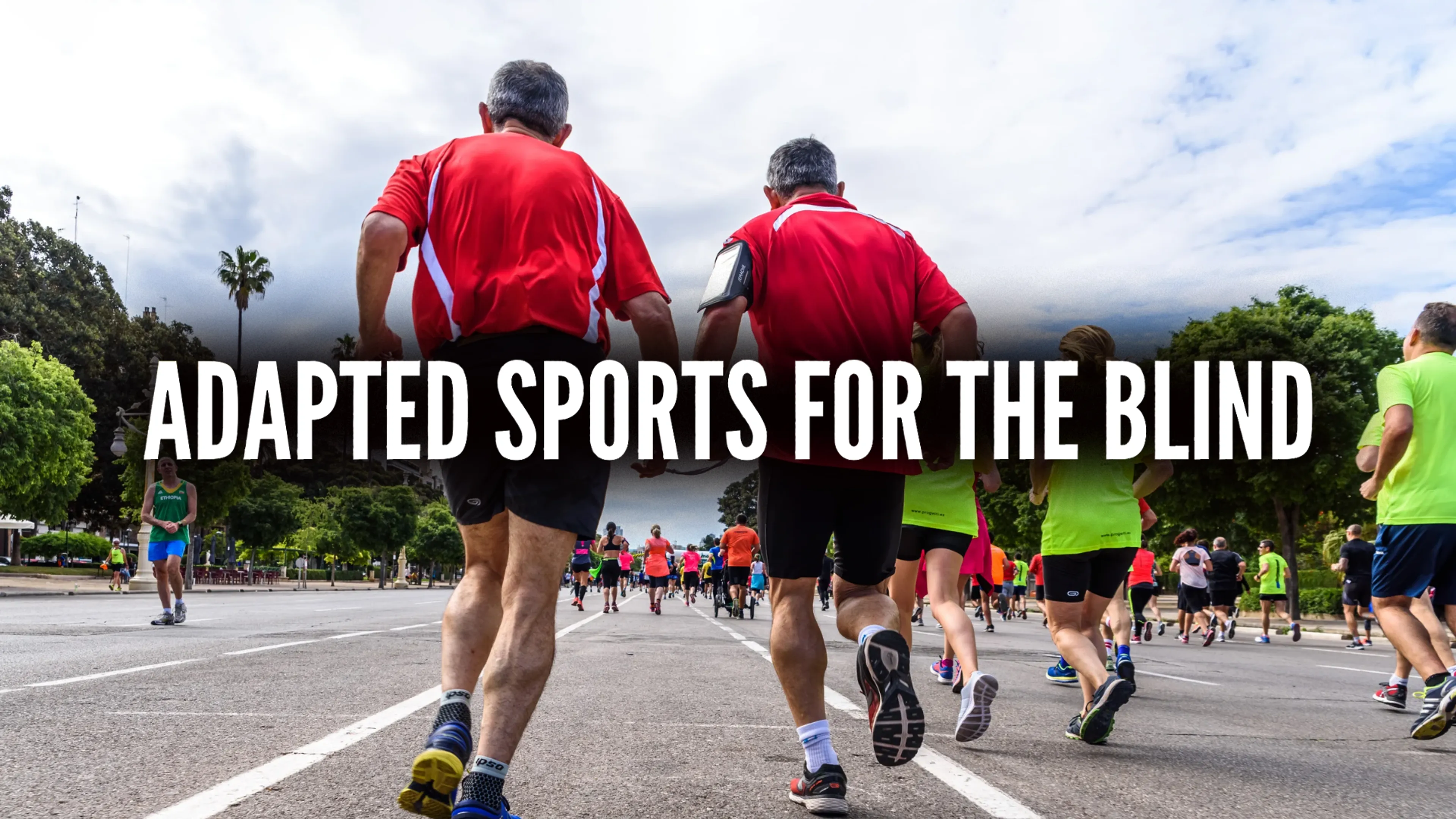 Adapted Sport for the Blind poster
